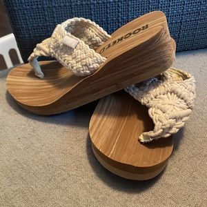 Wedge sandals